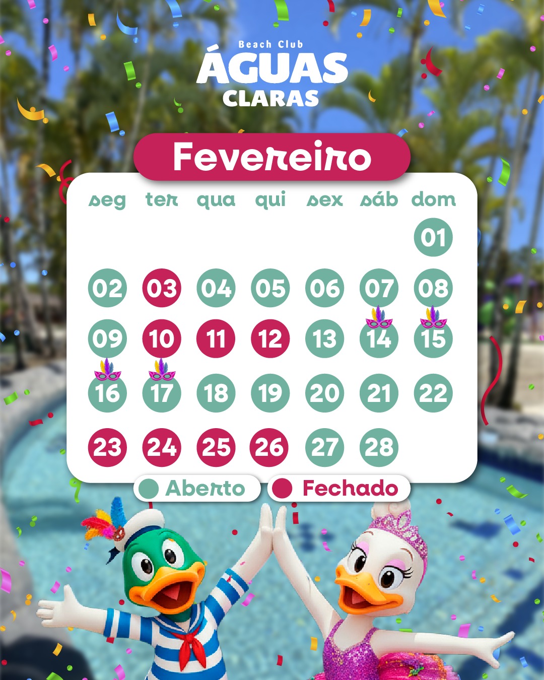 Calendário Oficial Beach